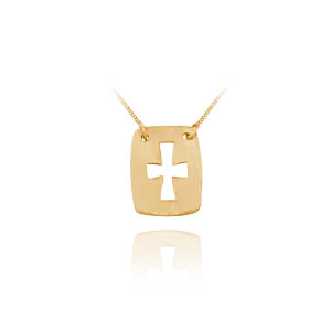 Hanging Cross Pendant
