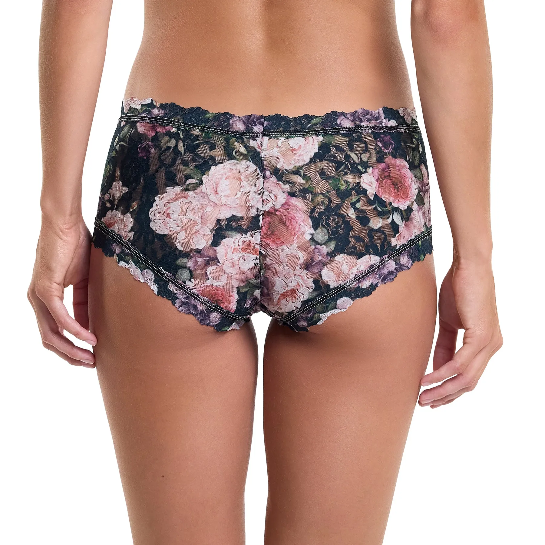 Hanky Panky Printed Lace Boyshort