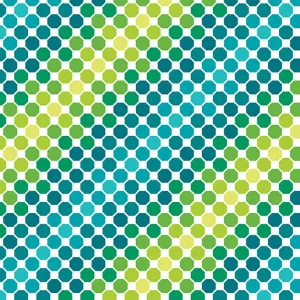 Happy Notes 16442-46 Octagon Stripe Green Multi