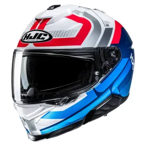 HJC i71 Helmet Viz MC21 White / Red / Blue