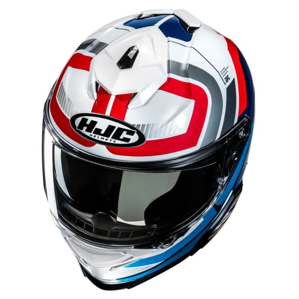HJC i71 Helmet Viz MC21 White / Red / Blue