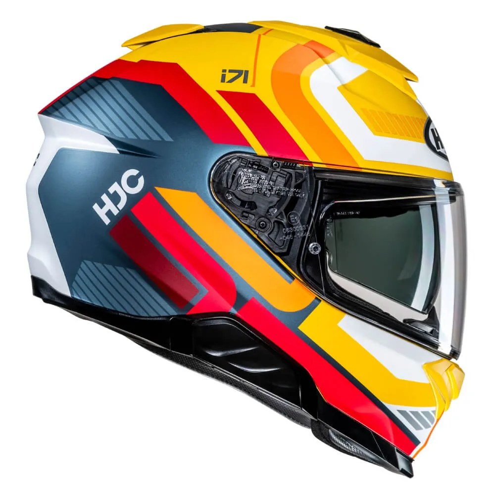 HJC i71 Helmet Viz MC3SF Yellow