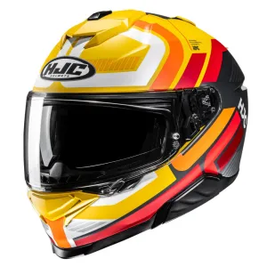 HJC i71 Helmet Viz MC3SF Yellow