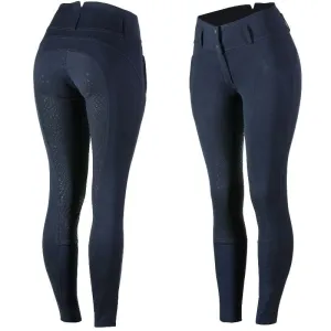 Horze Breeches Womens Daniela Full Seat Navy