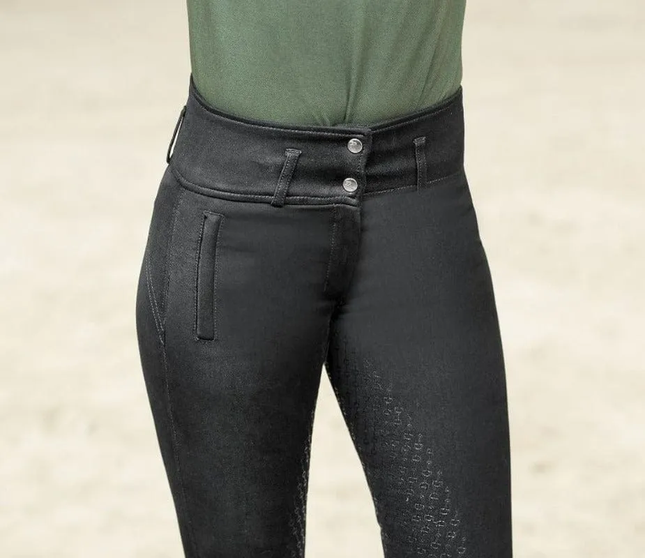 Horze Breeches Womens Daniela Full Seat Navy