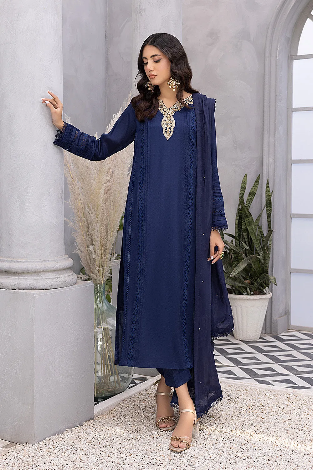 Ice Wave |  Azure Ensembles Chiffon 3PCS 2023