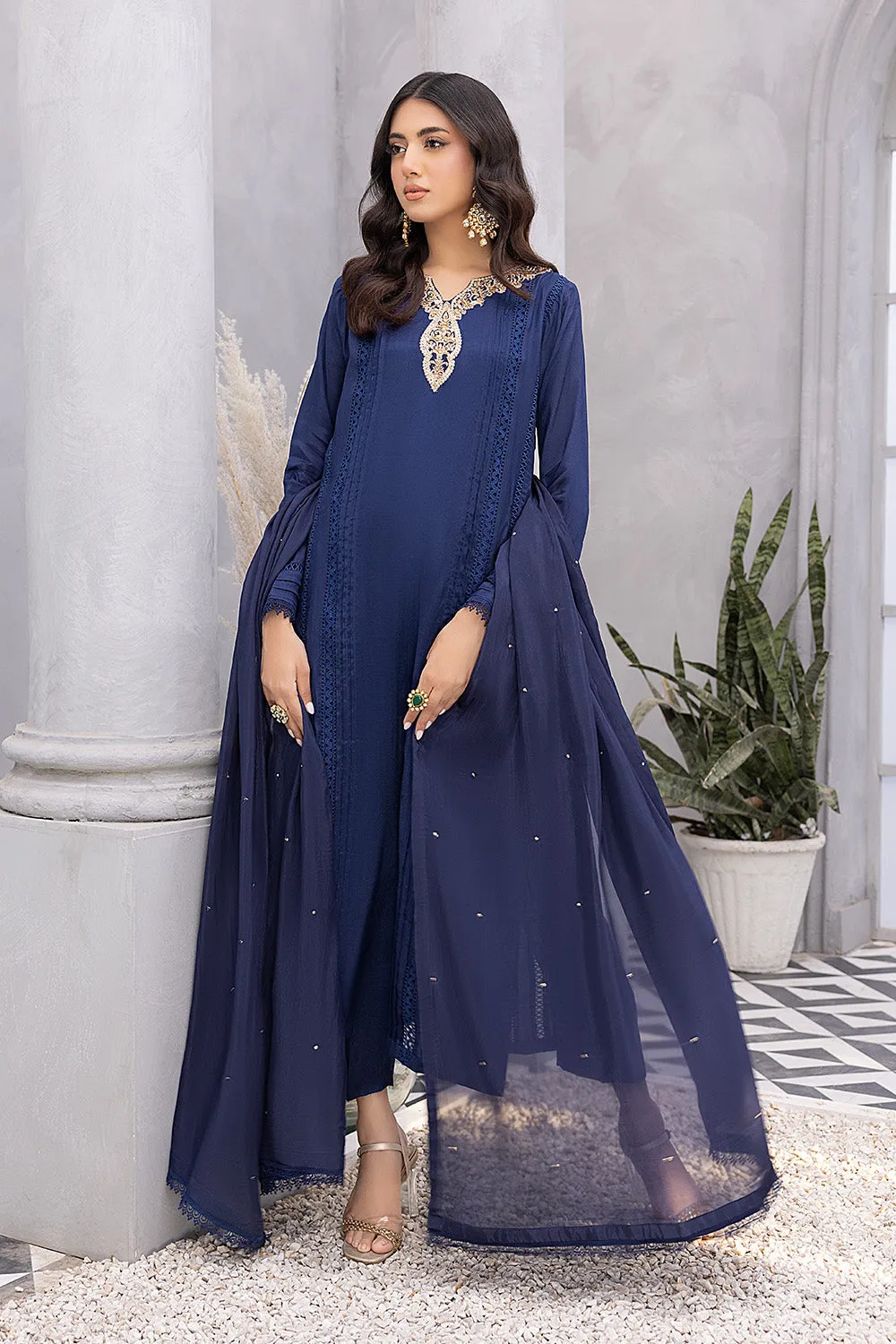 Ice Wave |  Azure Ensembles Chiffon 3PCS 2023