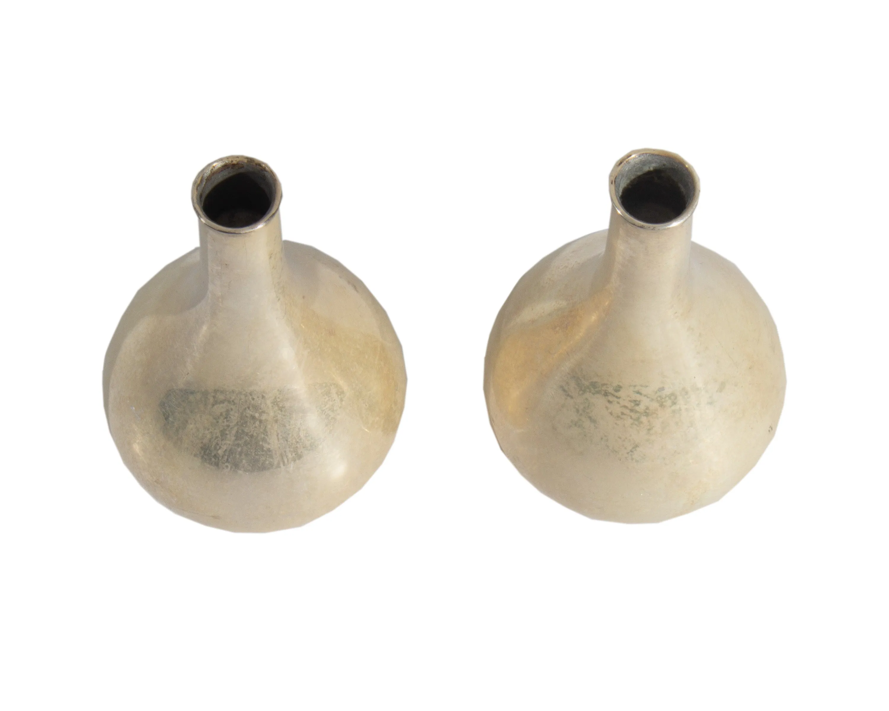 Jens Quistgaard Dansk Designs Silverplate Teardrop Candlestick Holders