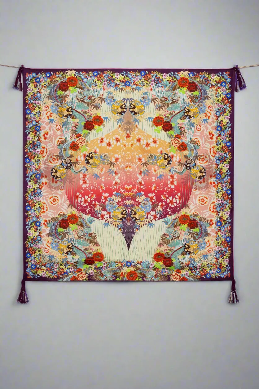 Johnny Was Adalena Silk Scarf C95423