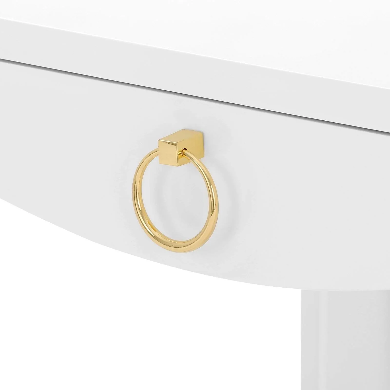 Jordan Console/Desk / Chiffon White