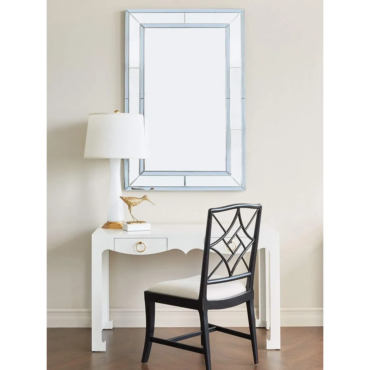 Jordan Console/Desk / Chiffon White