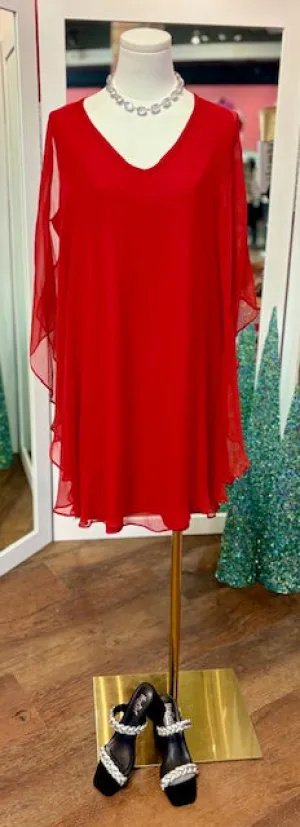 Julian Chang Red Avatar Dress
