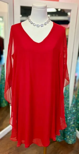 Julian Chang Red Avatar Dress