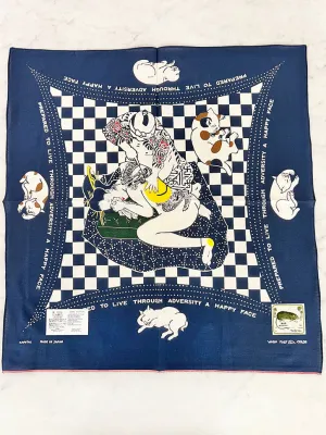 Kapital Fast Color Selvedge Bandana, No Woman No Cry