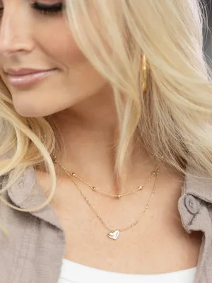 Kendra Scott Ari Heart Multi Strand Necklace