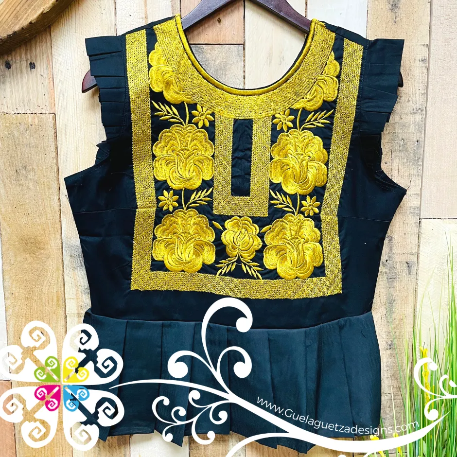 Large Tehuana Linda - Women Casual Top