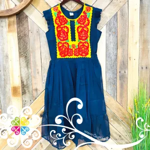 Large Tehuana Linda - Women Party Dress
