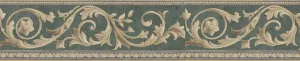 Leaf Ornament ZN72981 Wallpaper Border