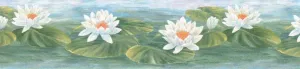 Lily Pond 332B39719 Wallpaper Border