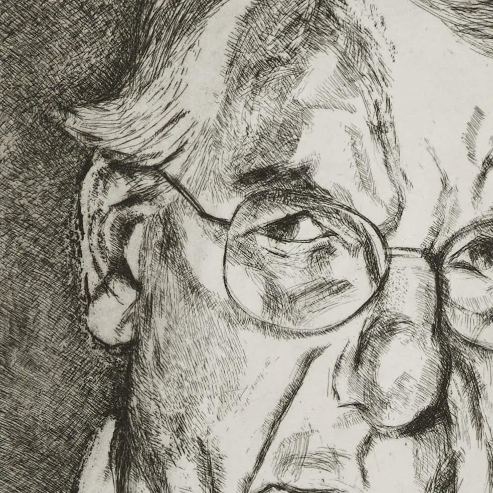 LUCIAN FREUD "THE NEW YORKER" ETCHING, 2006
