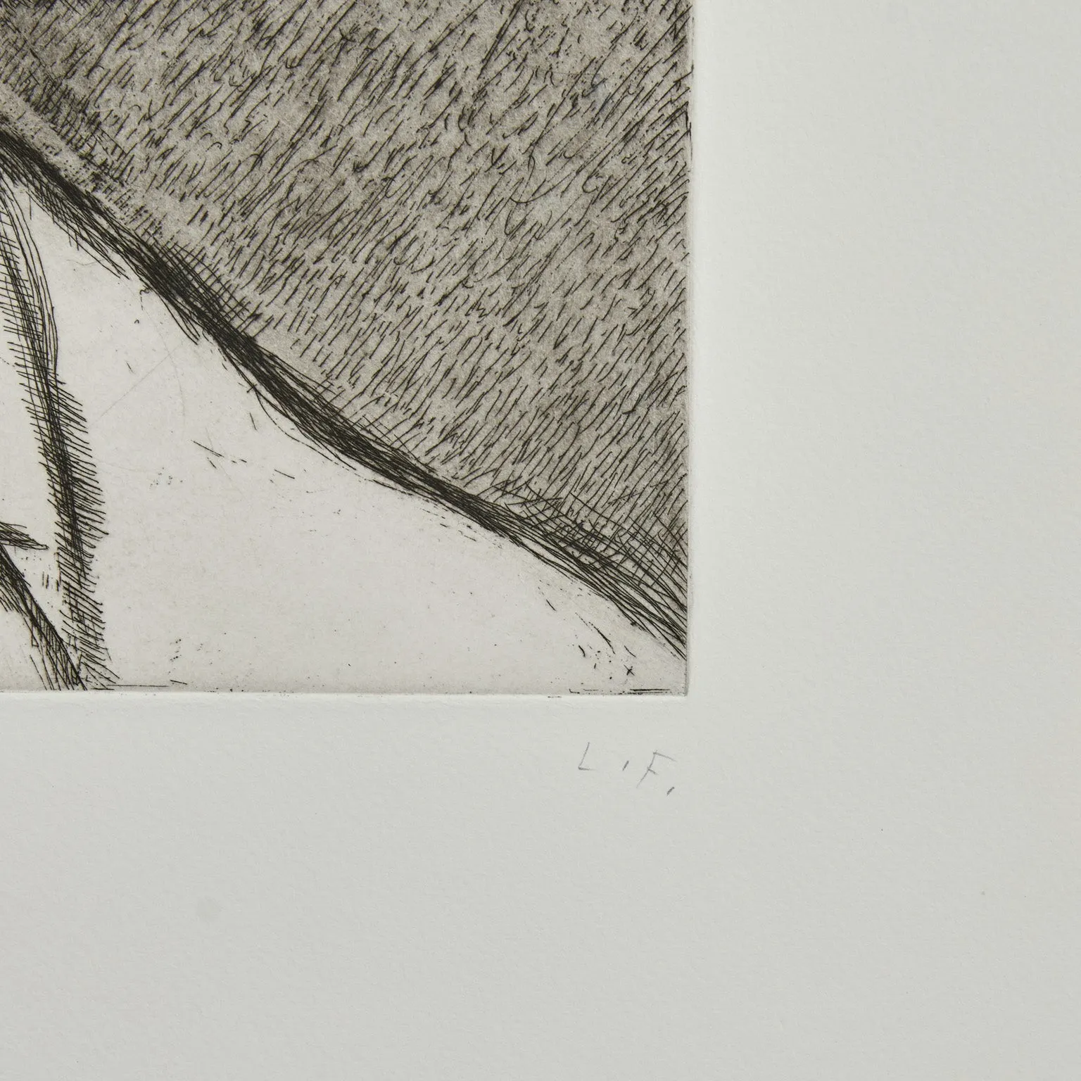 LUCIAN FREUD "THE NEW YORKER" ETCHING, 2006