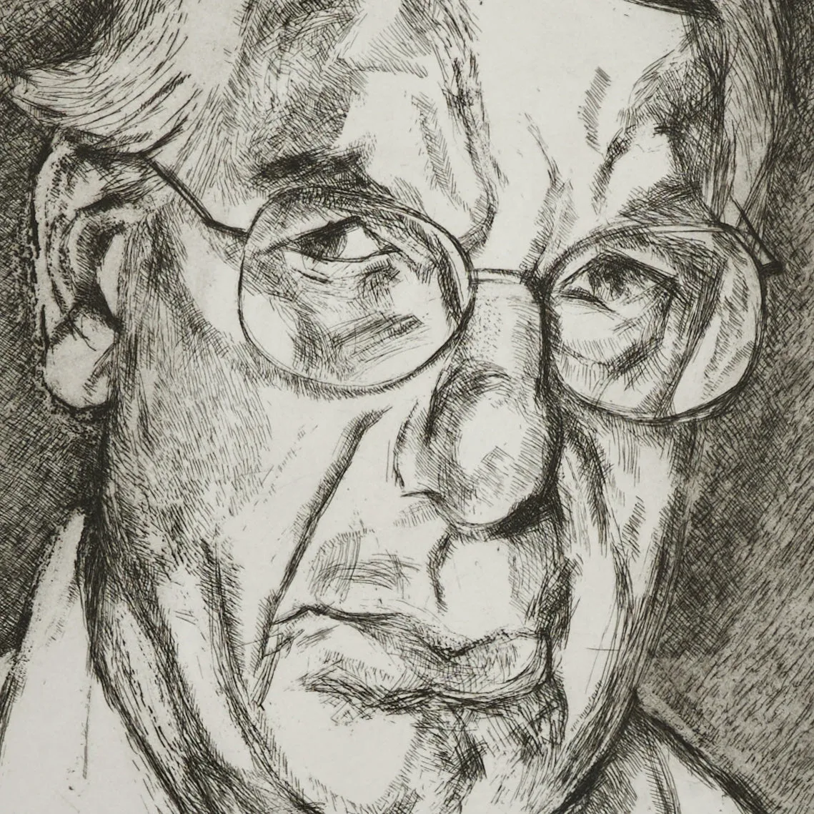 LUCIAN FREUD "THE NEW YORKER" ETCHING, 2006