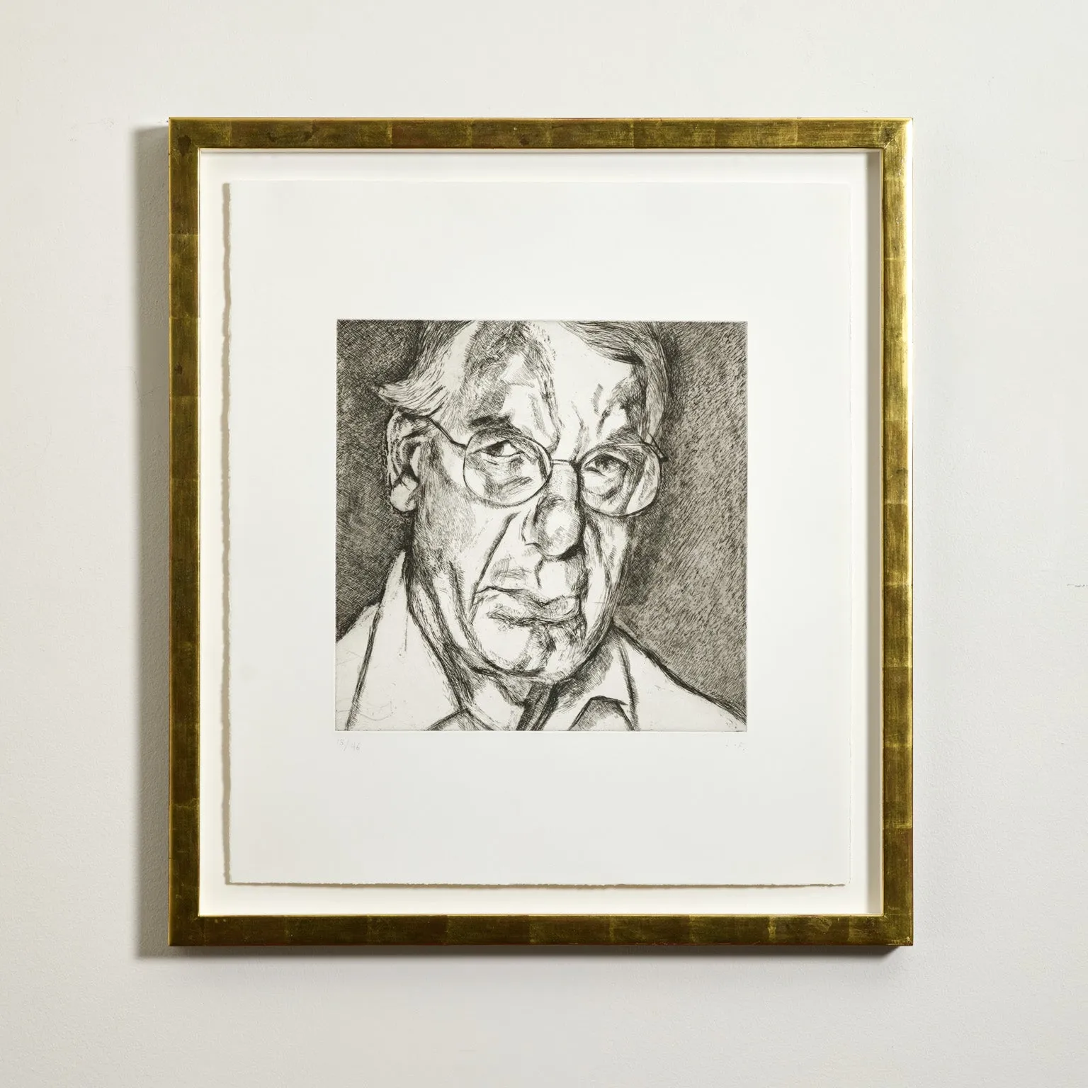 LUCIAN FREUD "THE NEW YORKER" ETCHING, 2006