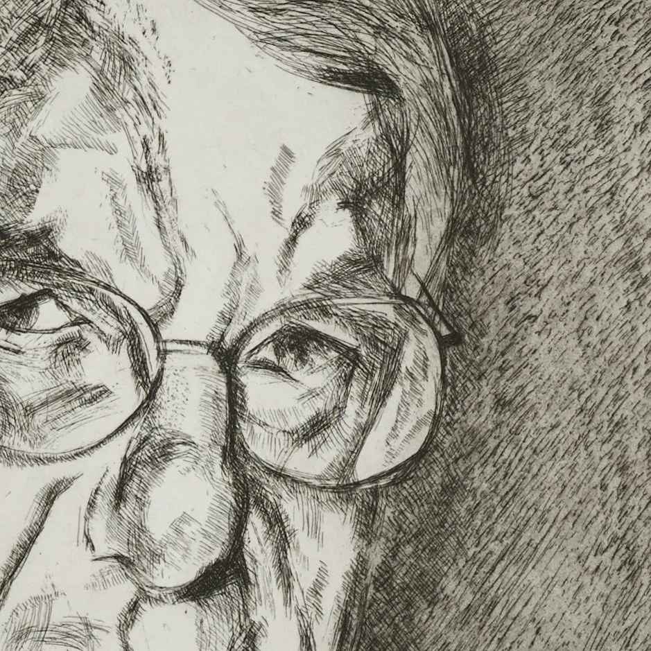 LUCIAN FREUD "THE NEW YORKER" ETCHING, 2006