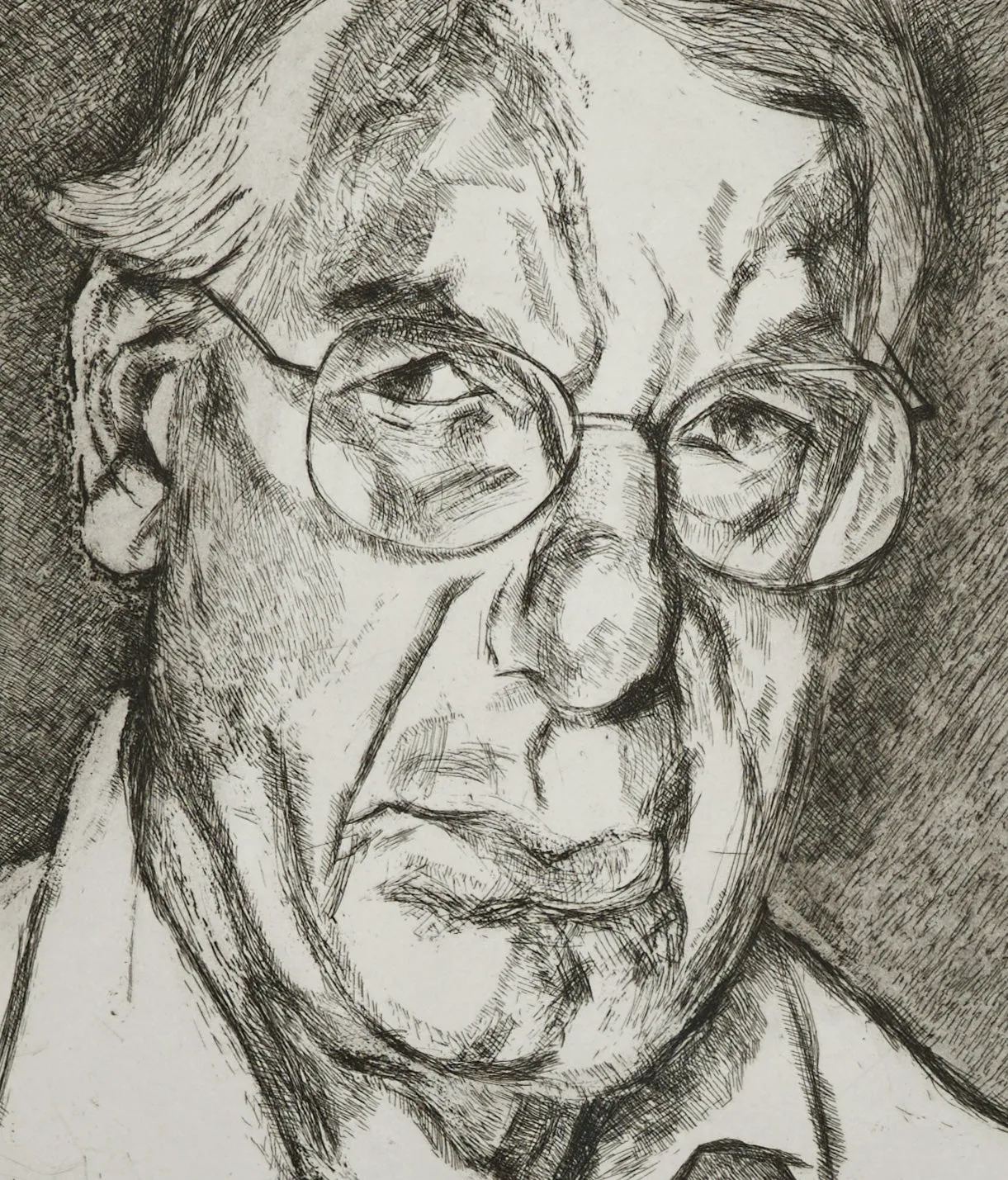 LUCIAN FREUD "THE NEW YORKER" ETCHING, 2006