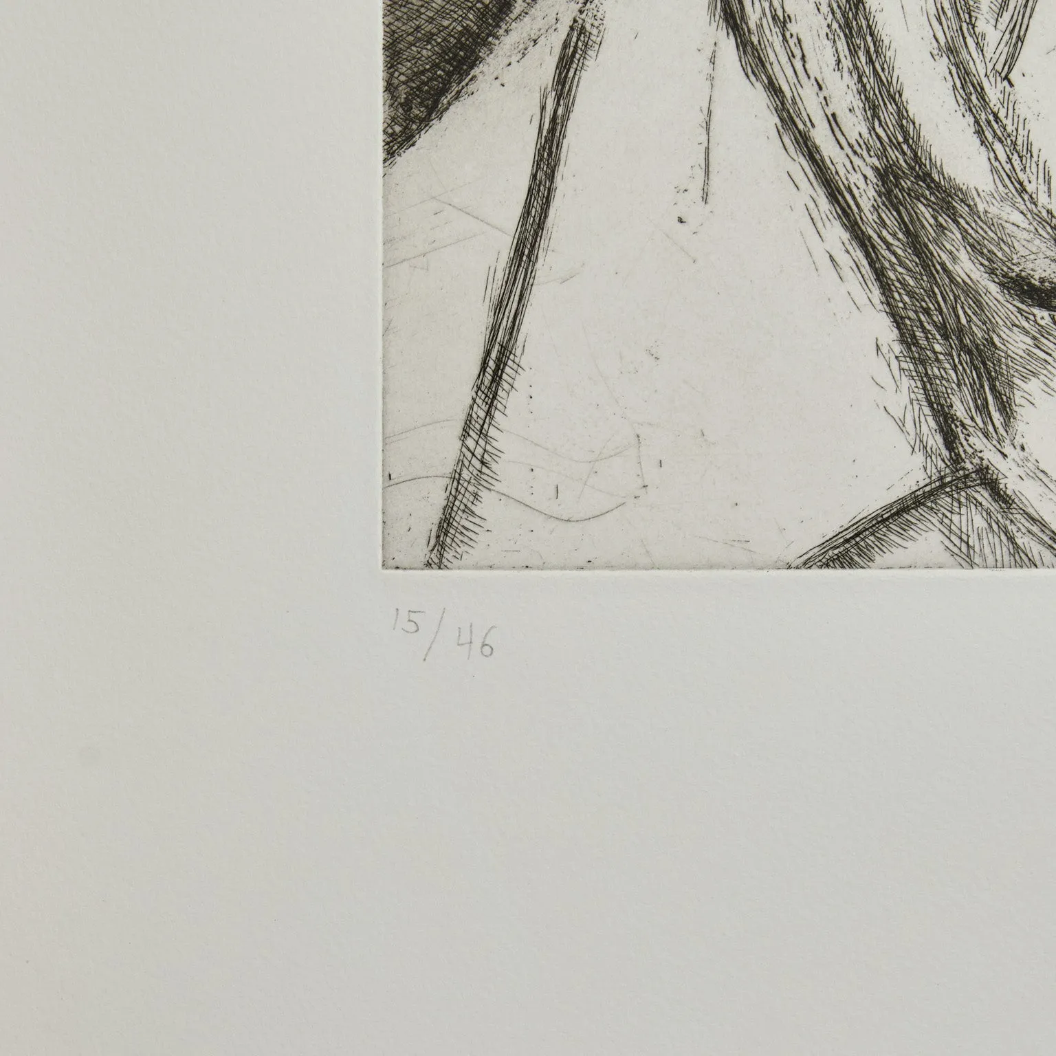 LUCIAN FREUD "THE NEW YORKER" ETCHING, 2006