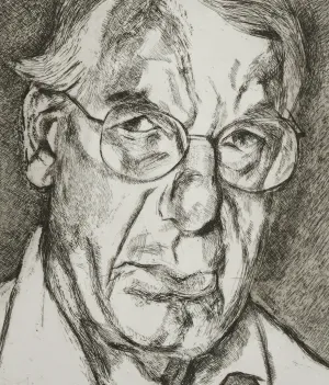 LUCIAN FREUD "THE NEW YORKER" ETCHING, 2006