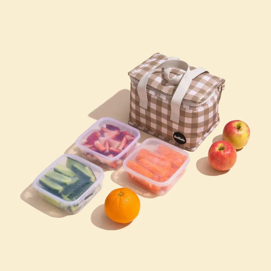 Lunch Box Kelly Green Check
