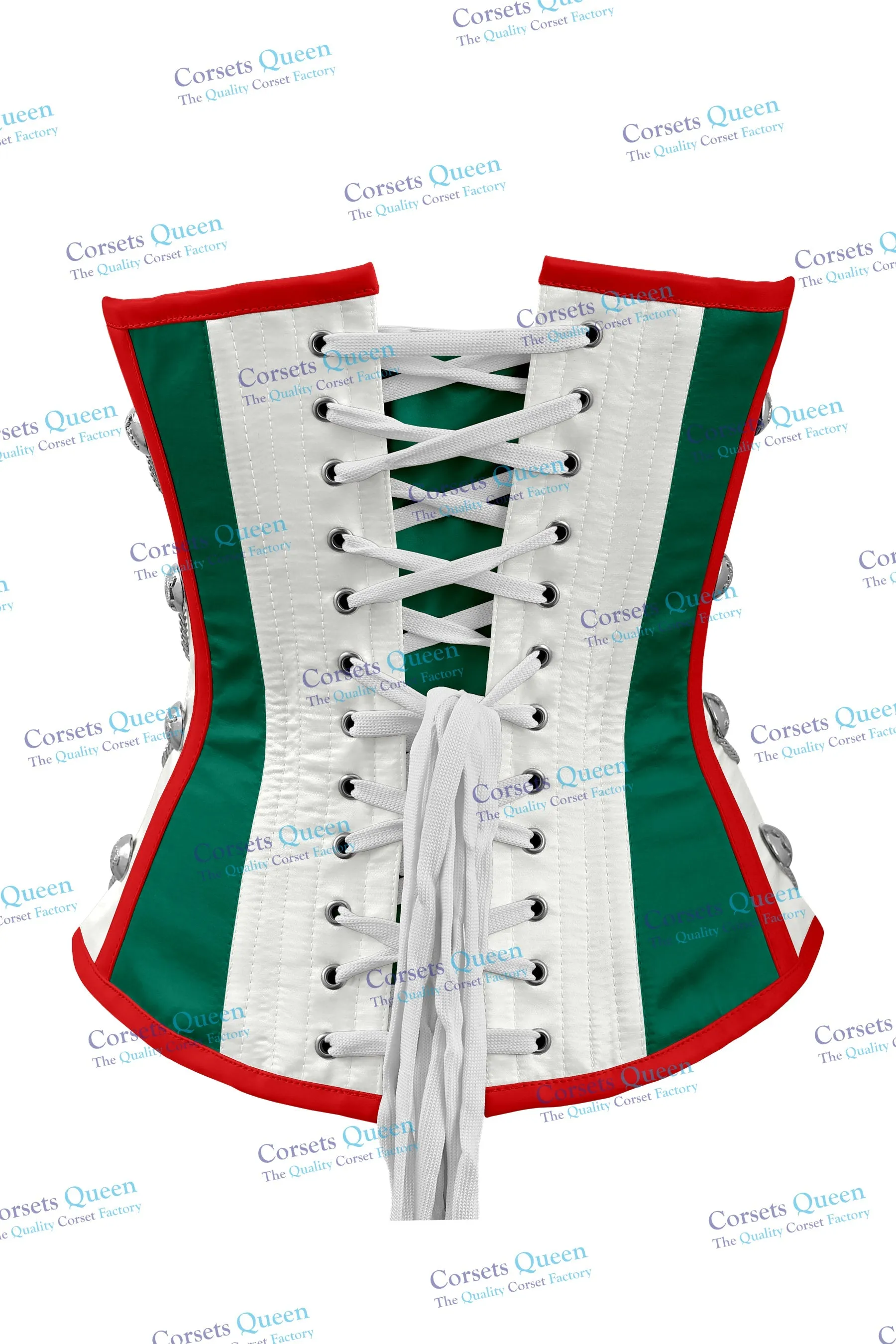 Macray Steel Boned Overbust Christmas Special Corset