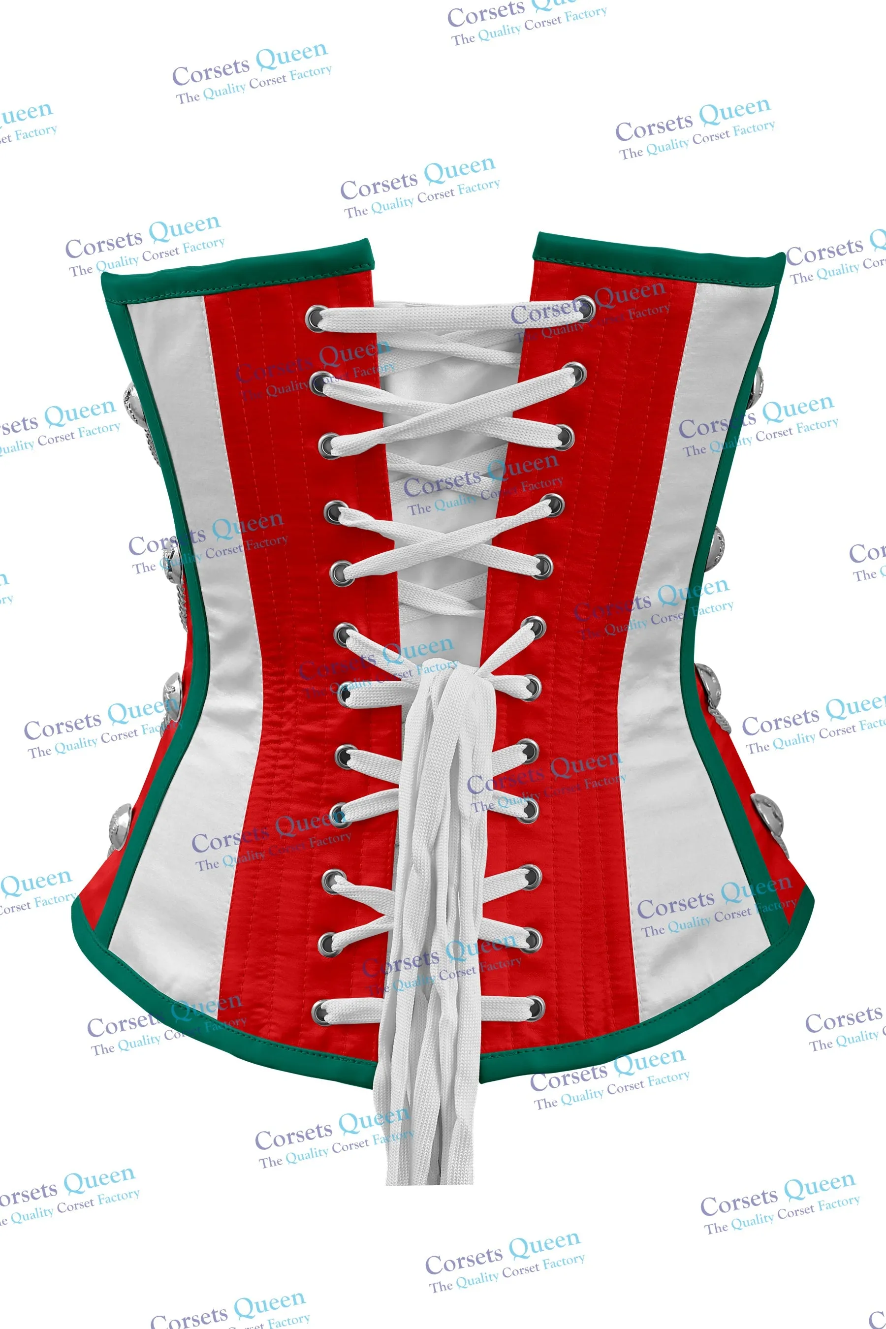 Macray Steel Boned Overbust Christmas Special Corset