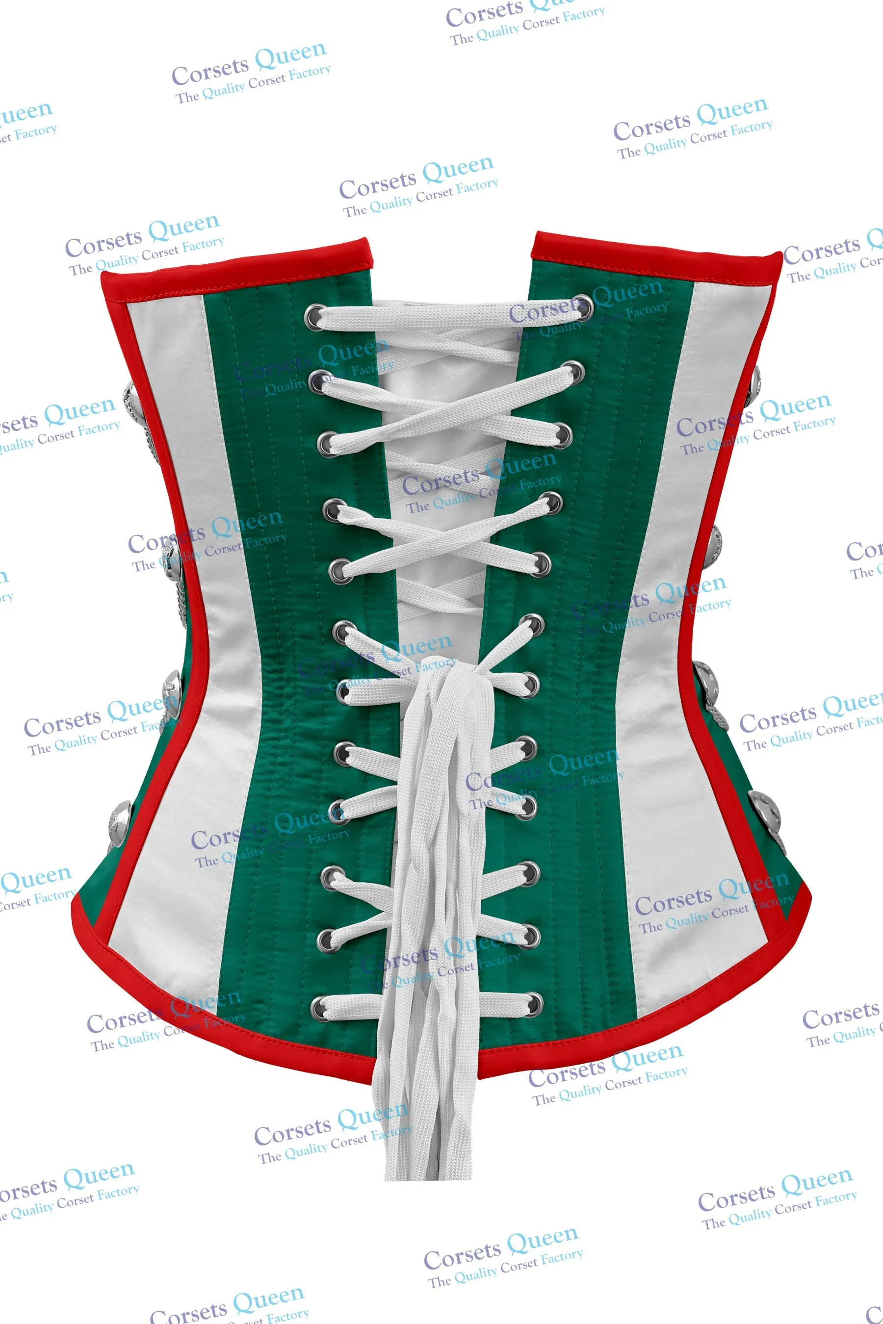 Macray Steel Boned Overbust Christmas Special Corset
