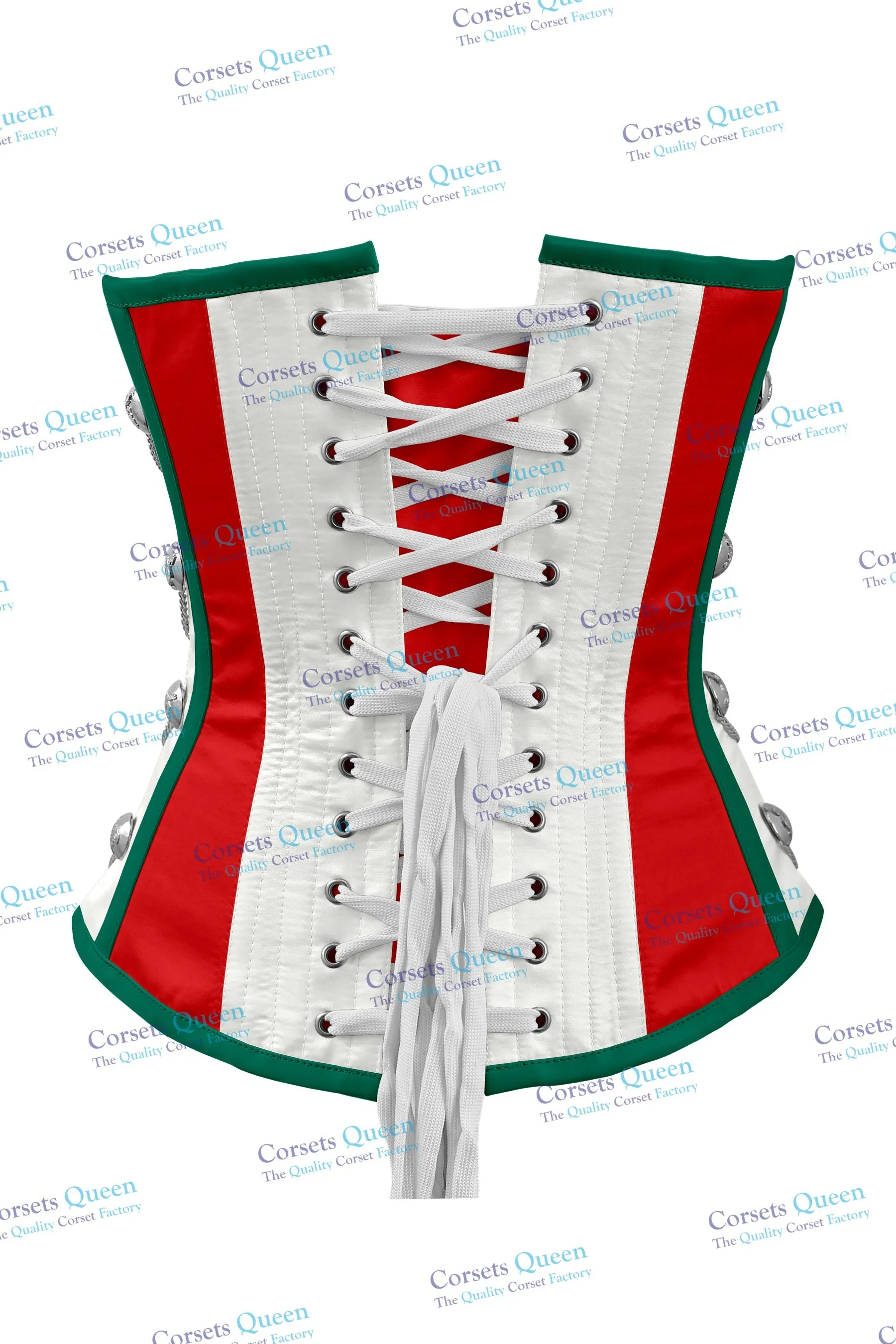 Macray Steel Boned Overbust Christmas Special Corset
