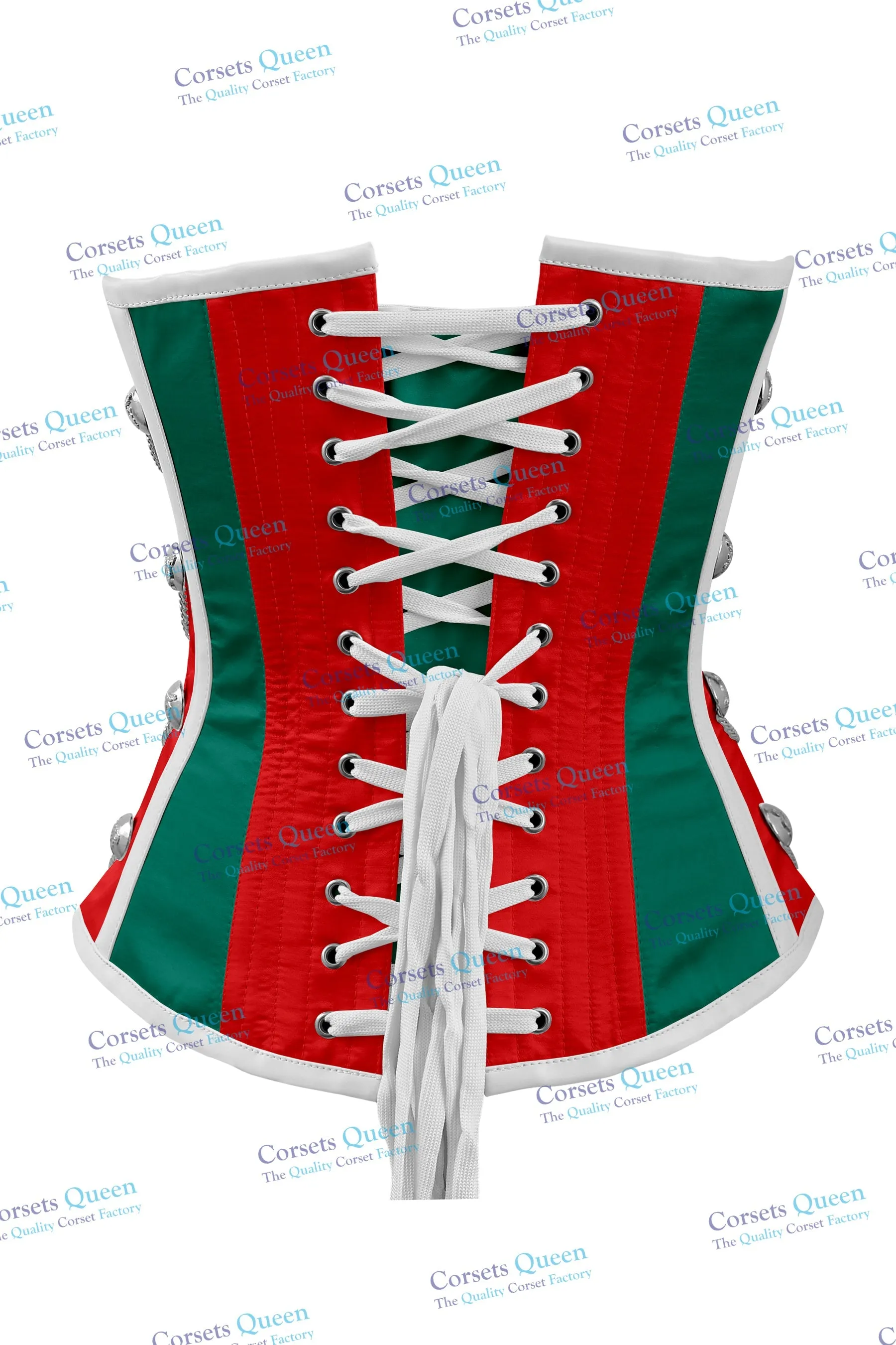 Macray Steel Boned Overbust Christmas Special Corset
