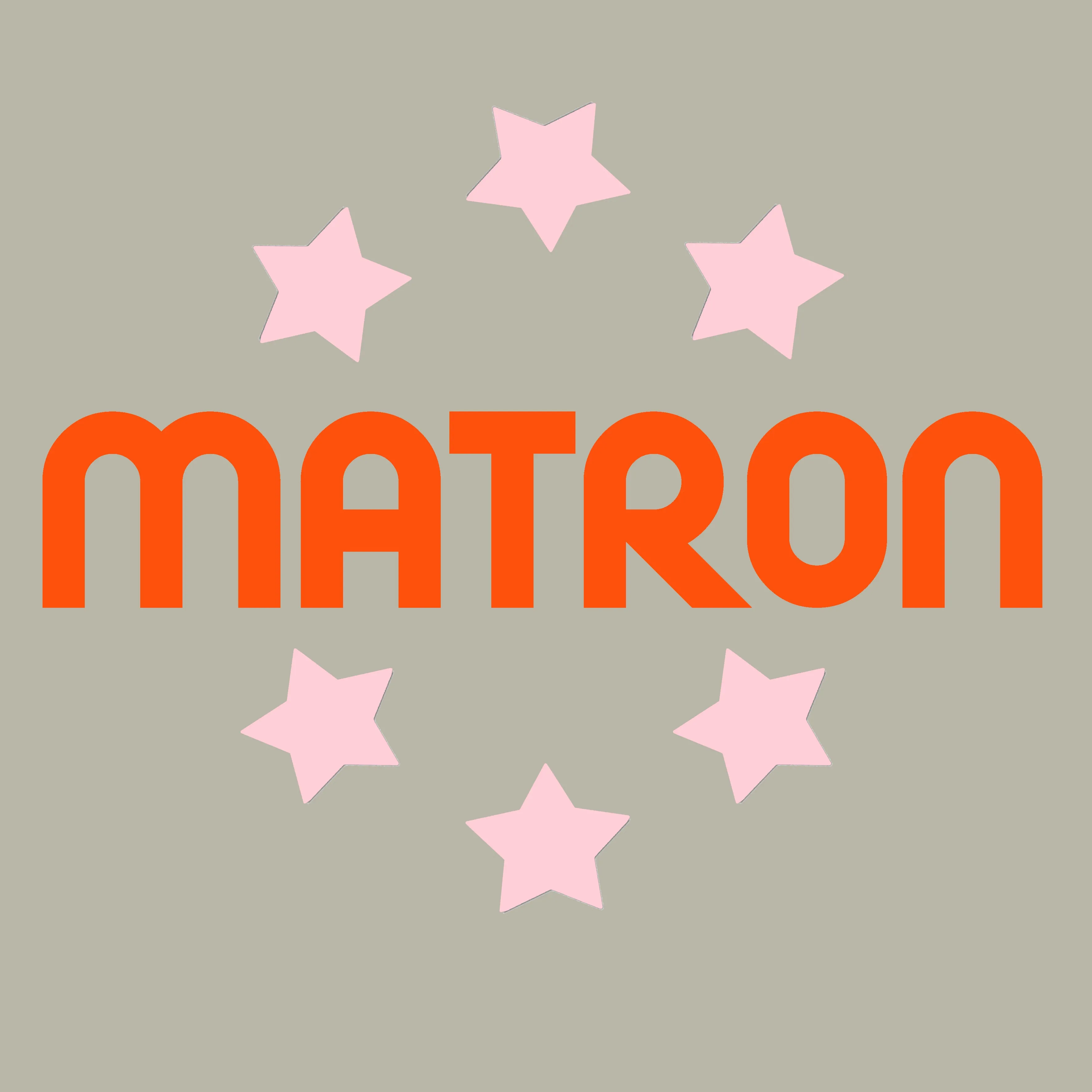 Matron slogan ladies t shirt for cheeky older women