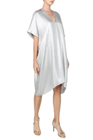 Midi Metallic Boubou Caftan