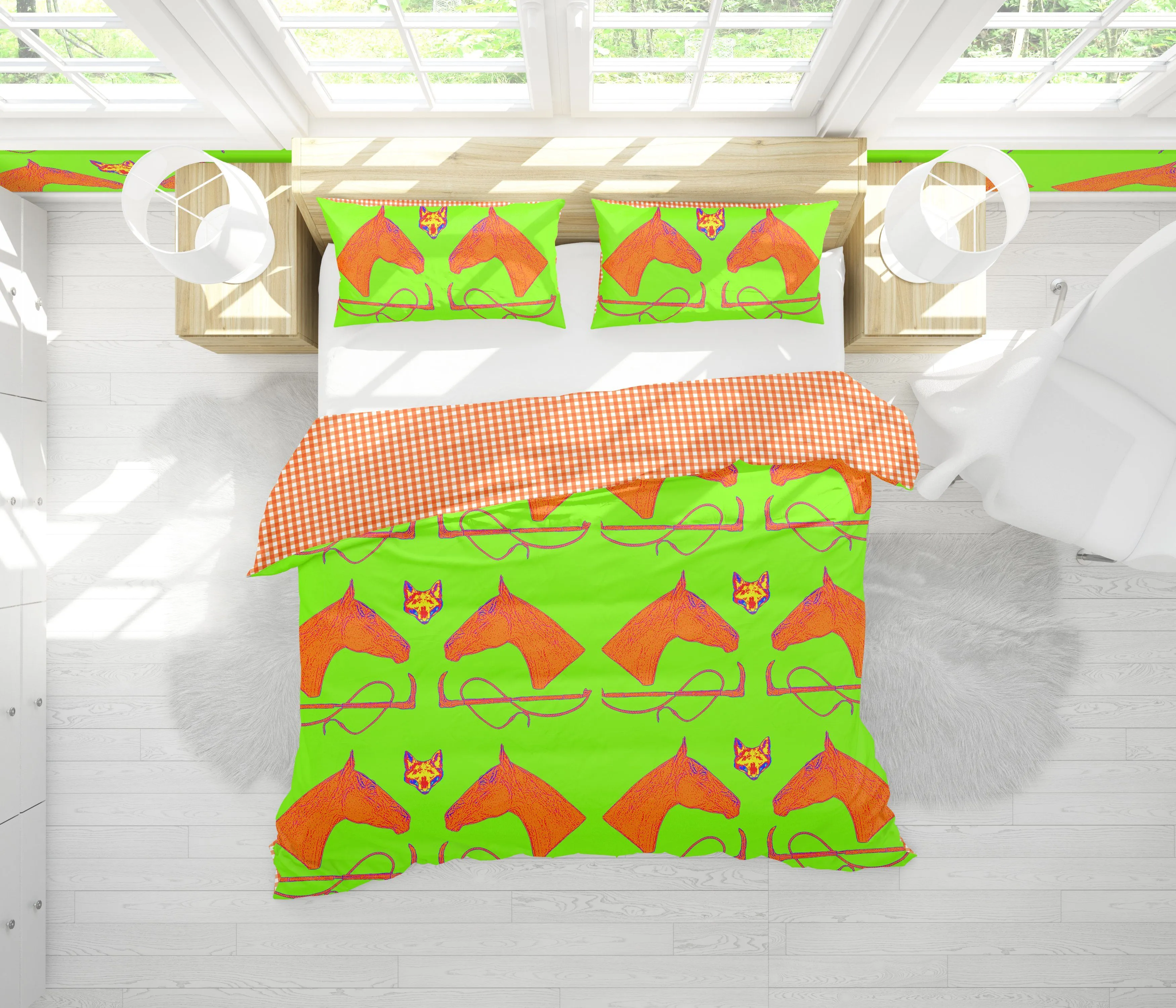MILLBROOK DUVET IN KIWI