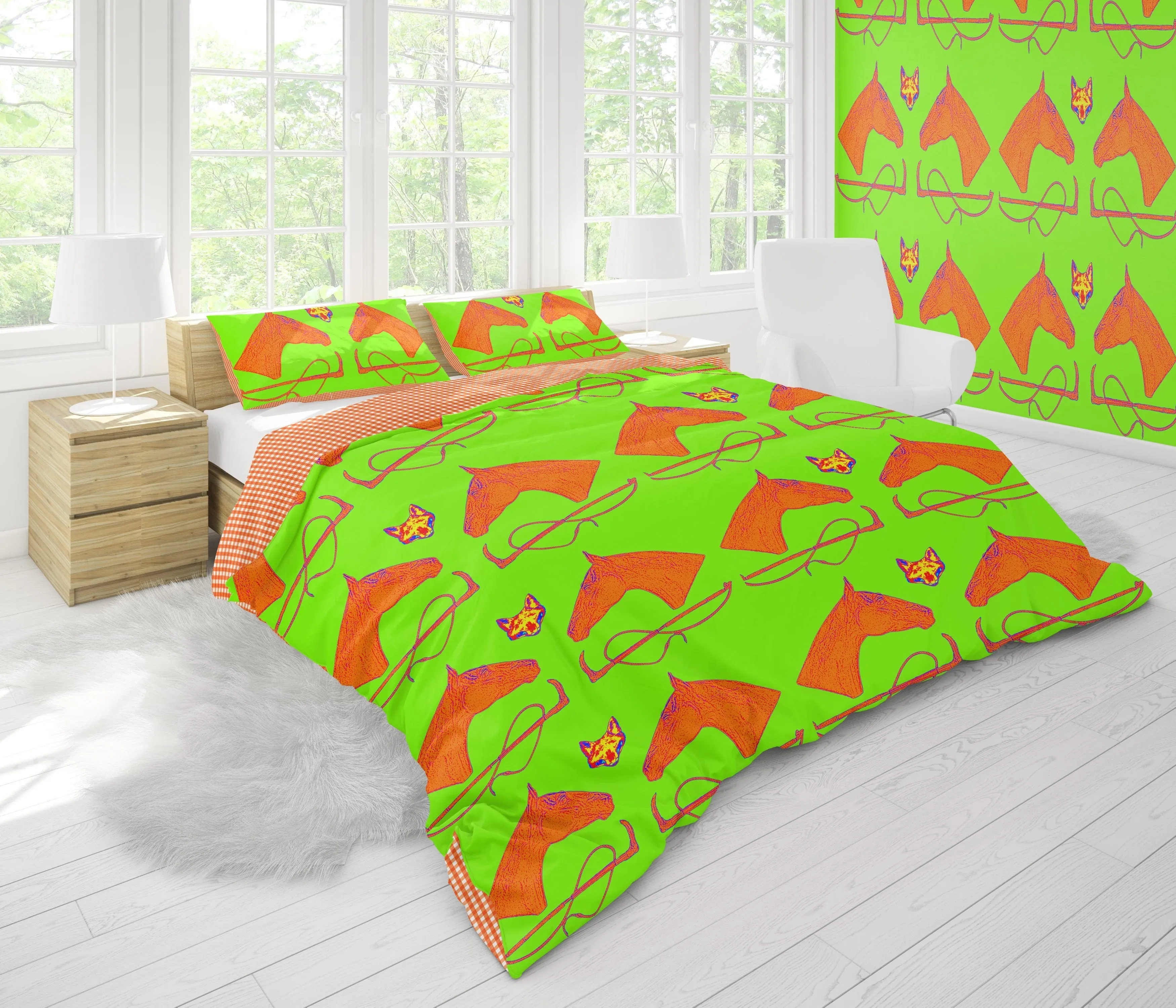 MILLBROOK DUVET IN KIWI