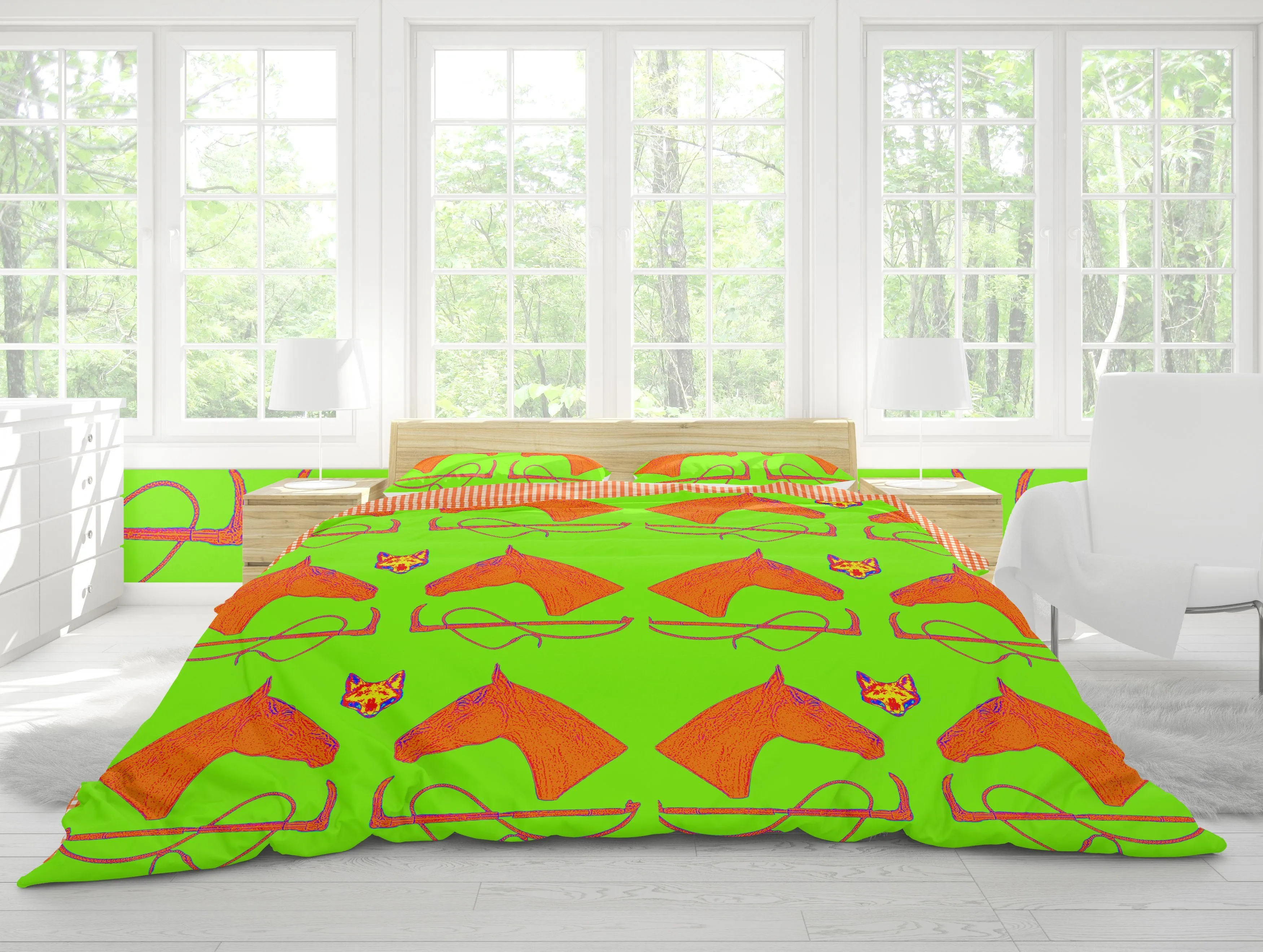 MILLBROOK DUVET IN KIWI