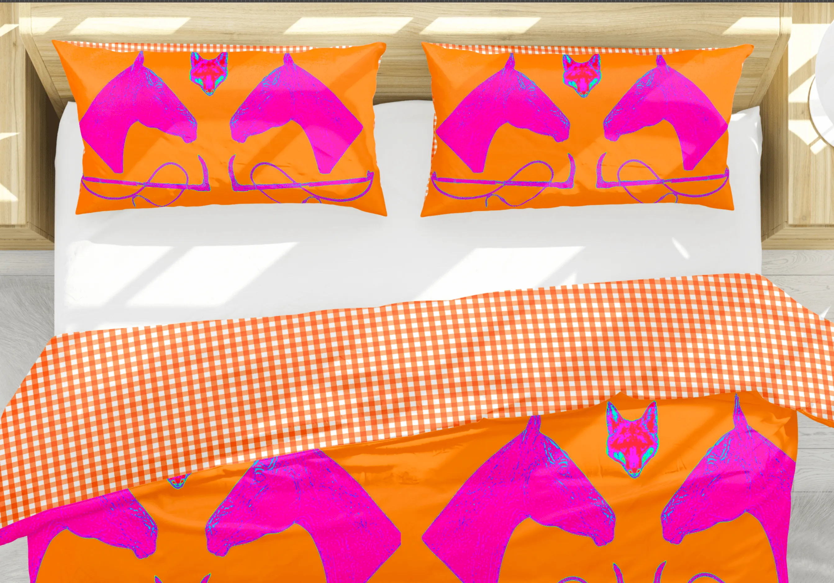 MILLBROOK DUVET IN TANGERINE