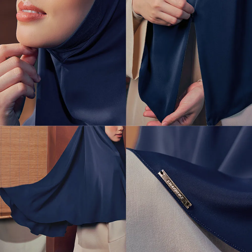Mina Khimar in Dark Brown
