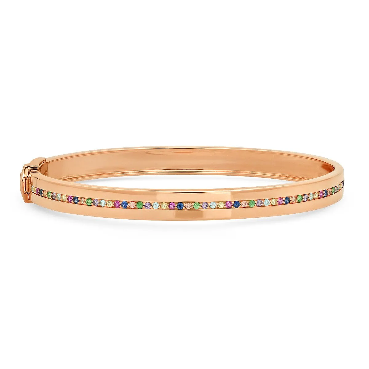 Multi Colored Row Bangle