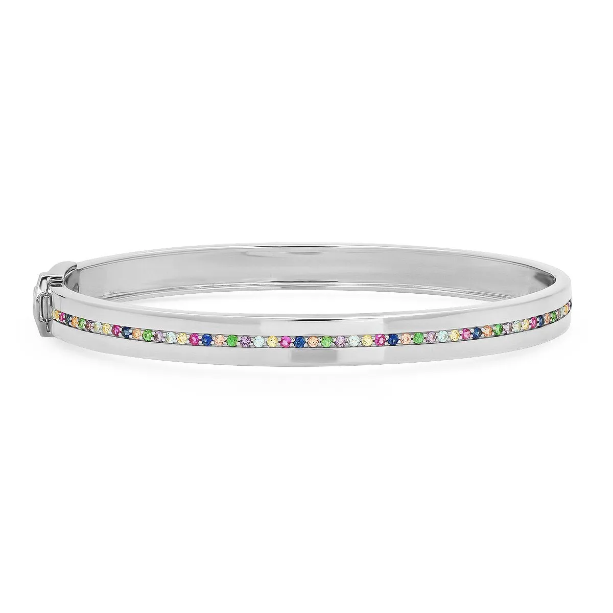 Multi Colored Row Bangle