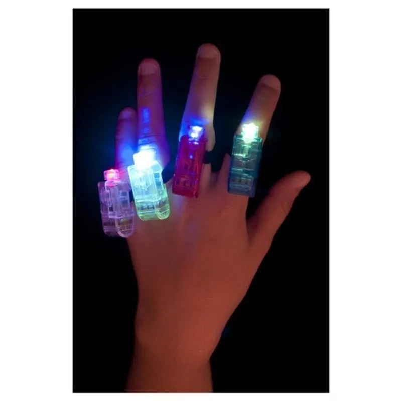 Multi Colour, Multi Flashing Finger Lights