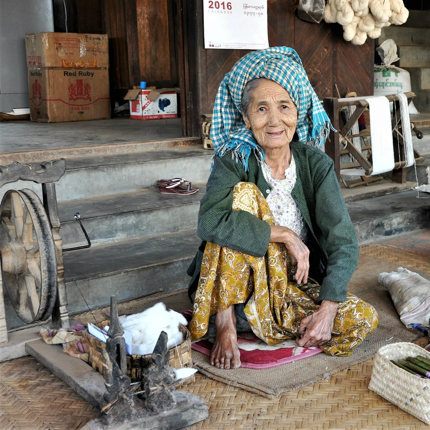 Myanmar Tote (by Aaron John)