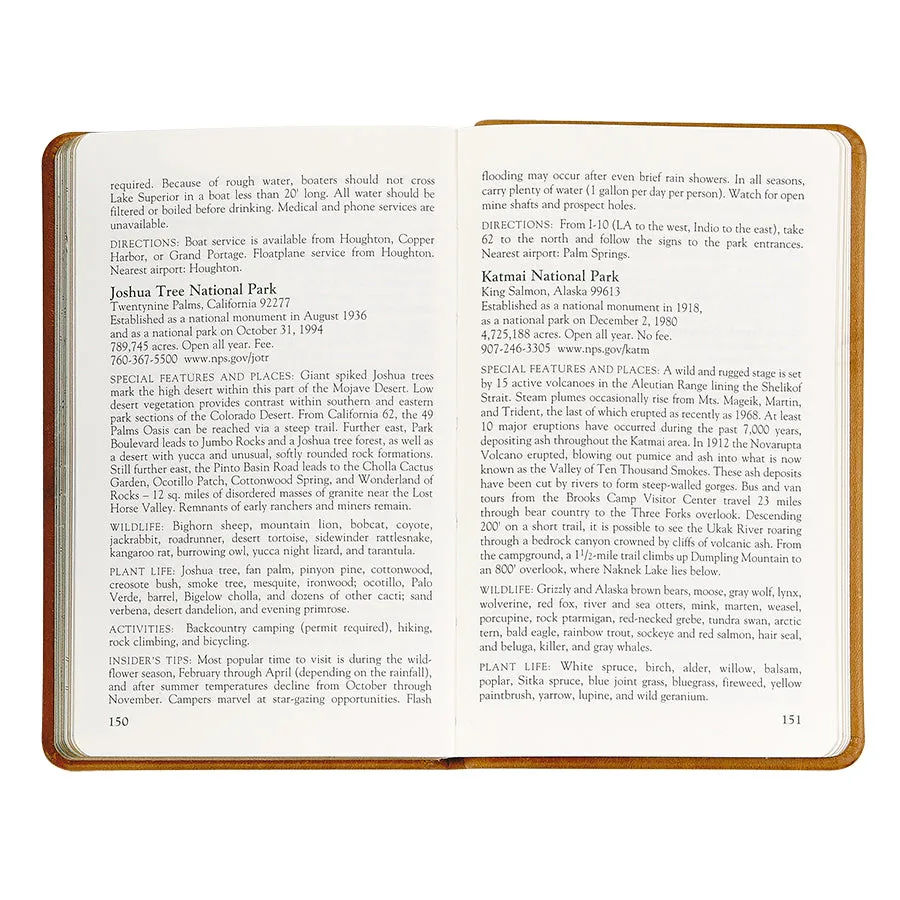 National Parks Pocket Atlas