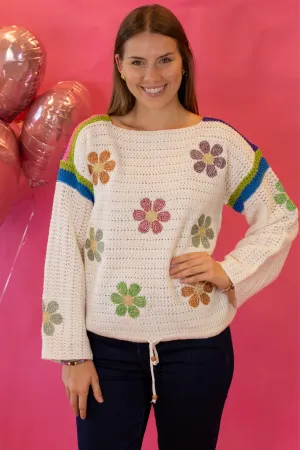 New Beginnings Bloom Sweater